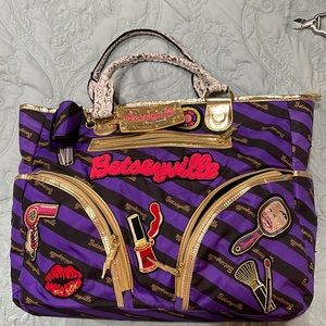 Betsy Johnson travel bag